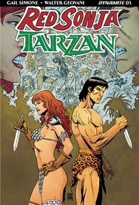 [Red Sonja/Tarzan #3 (Cover B Geovani) (Product Image)]