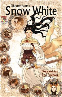 [The cover for Steampunk: Snow White #1]