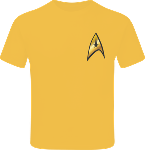[Star Trek: Children's T-Shirt: Command Costume (Product Image)]