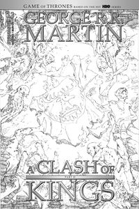 [George R.R. Martin's A Clash Of Kings #13 (Rubi Black & White Variant) (Product Image)]