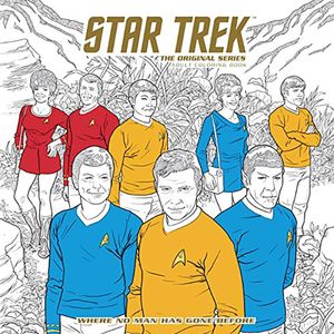 [Star Trek: The Original Series: Adult Coloring Book: Where No Man Has Gone Before (Product Image)]