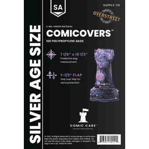 [Comicare: Comic Bags: Silver Age: Polypropylene (100 Bags) (Product Image)]