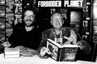 [Brian Aldiss and David Wingrove signing Trillion Year Spree (Product Image)]
