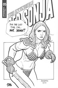 [Invincible Red Sonja #5 (Cover D Cho) (Product Image)]