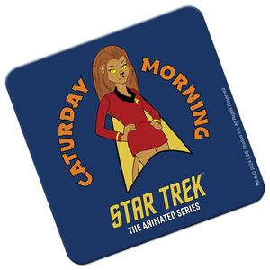 [Star Trek: The Animated Series: Coaster: Caturday Morning (Product Image)]