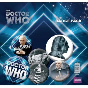 [Doctor Who: 50th Anniversary: Badge Pack: 1st Doctor (Product Image)]