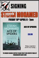 [Stefan Mohamed Signing Ace of Spiders (Product Image)]