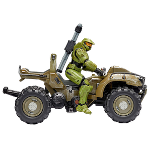[Halo: Infinite: Action Figure & Vehicle Set: Mongoose & Master Chief (Product Image)]