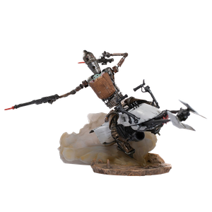 [Star Wars: The Mandalorian: Art Scale Statue: IG-11 On Speeder Bike (Product Image)]