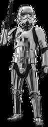 [The cover for Star Wars: Hot Toys 1/6 Scale Action Figure: Stormtrooper (Chrome Edition)]