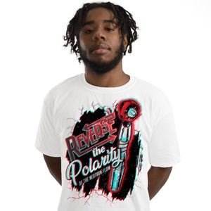 [Doctor Who: T-Shirt: Reverse The Polarity - In 3D! (Product Image)]