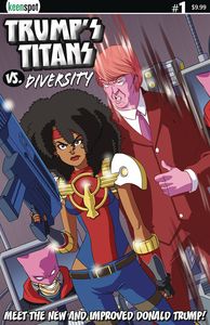 [Trumps Titans Vs Diversity #1 (New Donald Cover) (Product Image)]