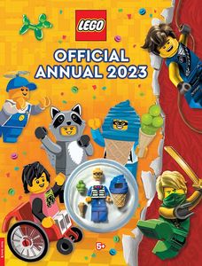 [LEGO: Official Annual 2023: With Ice Cream Crook LEGO Minifigure (Hardcover) (Product Image)]