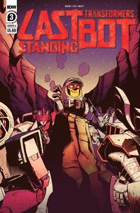 [The cover for Transformers: Last Bot Standing #3 (Cover A Su)]