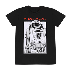 [Star Wars: T-Shirt: R2-D2: Katakana (Product Image)]