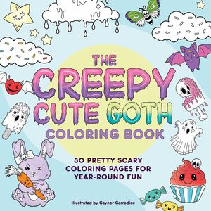 [The Creepy Cute Goth Colouring Book (Product Image)]