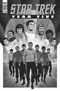 [Star Trek: Year Five #25 (Cover A Stephen Thompson) (Product Image)]