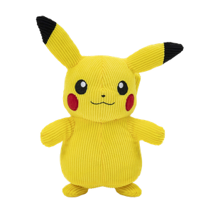 [Pokémon: Select Corduroy Plush: Pikachu (Product Image)]