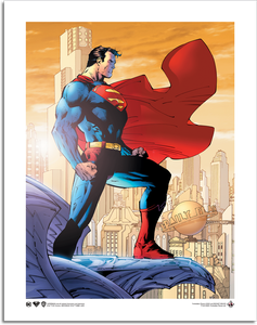 [Superman: Art Print: 204 Eagle By Jim Lee (Product Image)]