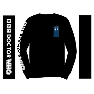 [Doctor Who: Long Sleeve T-Shirt: Pocket TARDIS (Forbidden Planet MCM Exclusive) (Product Image)]