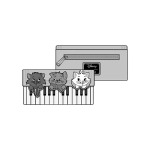 [Loungefly: Trifold Wallet: Disney: Aristocats Piano Kitties (Product Image)]