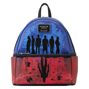 [Stranger Things: Loungefly Mini Backpack: Upside Down Shadows (Product Image)]