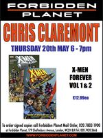 [Chris Claremont Signing X-Men Forever Vol 1 & 2 (Product Image)]