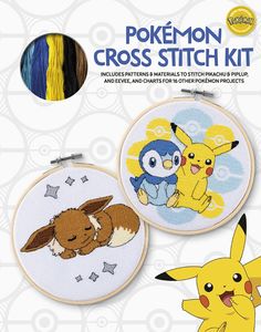 [Pokémon Cross Stitch Kit (Product Image)]