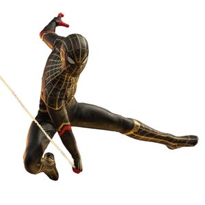 Spiderman No Way Home Black and Gold Set Doll Toy Collection Model Gift 