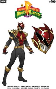[Mighty Morphin Power Rangers #100 (2nd Printing Mora) (Product Image)]