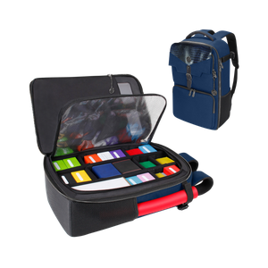 [ENHANCE Tabletop Series: Collector's Edition Trading Card Backpack: Blue (Product Image)]