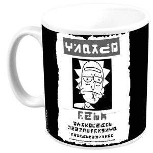 [Rick & Morty: Mug: Rick Wanted Poster (Product Image)]