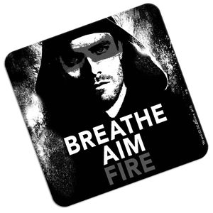 [DC: Arrow: Coaster: Breathe Aim Fire (Product Image)]