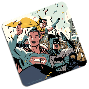 [DC: Coaster: Worlds Finest Silver Age By Justin Michael Cho (Product Image)]