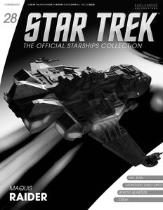 [Star Trek: Starships Figure Collection Magazine #28 Maquis Raider (Product Image)]
