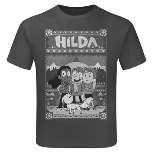 [Hilda: Children's T-Shirt: Hilda & Friends (Red) (Product Image)]