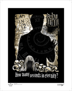 [Doctor Who: The 60th Anniversary Diamond Collection: Art Print: "How Many Seconds In Eternity?" (Product Image)]