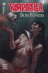 [The cover for Vampirella: Dead Flowers #4 (Cover A Parrillo)]