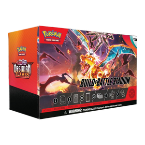 [Pokémon: Trading Card Game: Scarlet & Violet: Obsidian Flames Build & Battle Stadium Box (Product Image)]