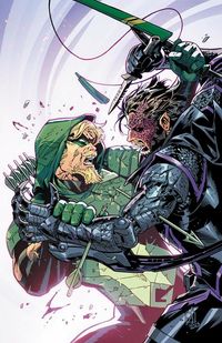 [The cover for Green Arrow #11 (Cover A Sean Izaakse)]
