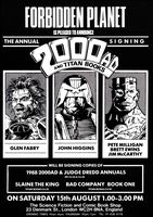 [2000AD The 1988 Judge Dredd annual signing (Product Image)]