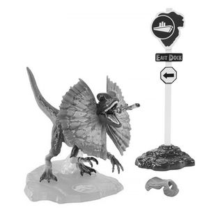[Jurassic Park: Amber Collection Action Figure: Dilophosaurus (Product Image)]