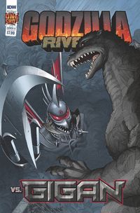 [The cover for Godzilla: Rivals Vs Battra: Oneshot (Cover A Ono)]