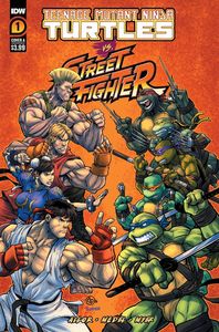 [Teenage Mutant Ninja Turtles Vs. Street Fighter #1 (Cover A Medel) (Product Image)]