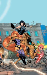 [Teen Titans Academy #13 (Cover A Rafa Sandoval: War For Earth-3) (Product Image)]