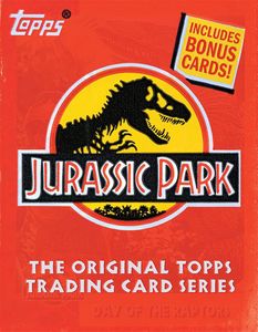 [Jurassic Park: The Original Topps Trading Card Series (Hardcover) (Product Image)]
