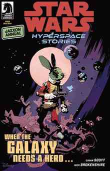 [The cover for Star Wars: Hyperspace Stories: Jaxxon Annual (Mike Mignola Star Wars Celebration 2023 Variant)]