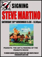 [Steve Martino Signing Peanuts: The Art & Making of the Peanuts Movie (Product Image)]