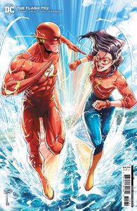 [Flash #792 (Cover C Serg Acuna Card Stock Variant One-Minute War) (Product Image)]