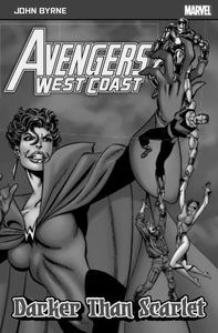 [Marvel Pocket Books: Avengers West Coast: Darker Than Scarlet (Product Image)]